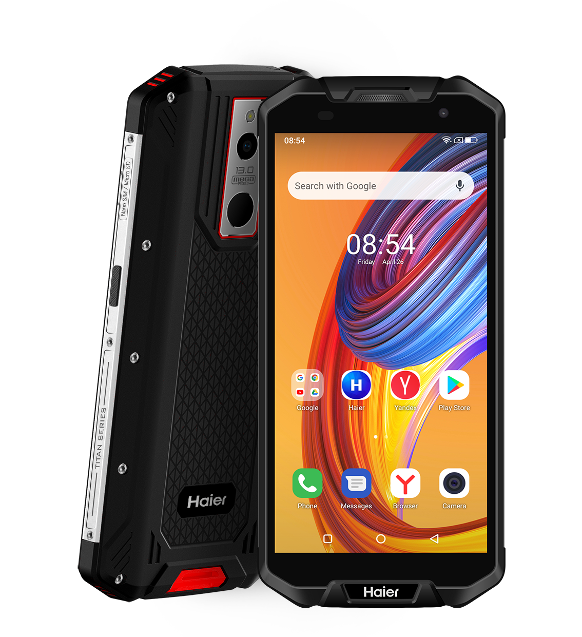 Haier T3 Black/Red купить в интернет-магазине Премьер Техно в  Санкт-Петербурге. Цена, фото, характеристики, доставка