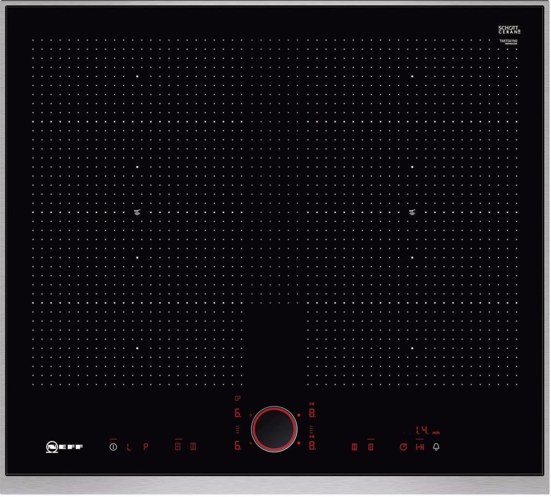 Индукционная варочная панель Neff T 66TS61 N0 купить в интернет-магазине  Премьер Техно в Санкт-Петербурге. Цена, фото, характеристики, доставка