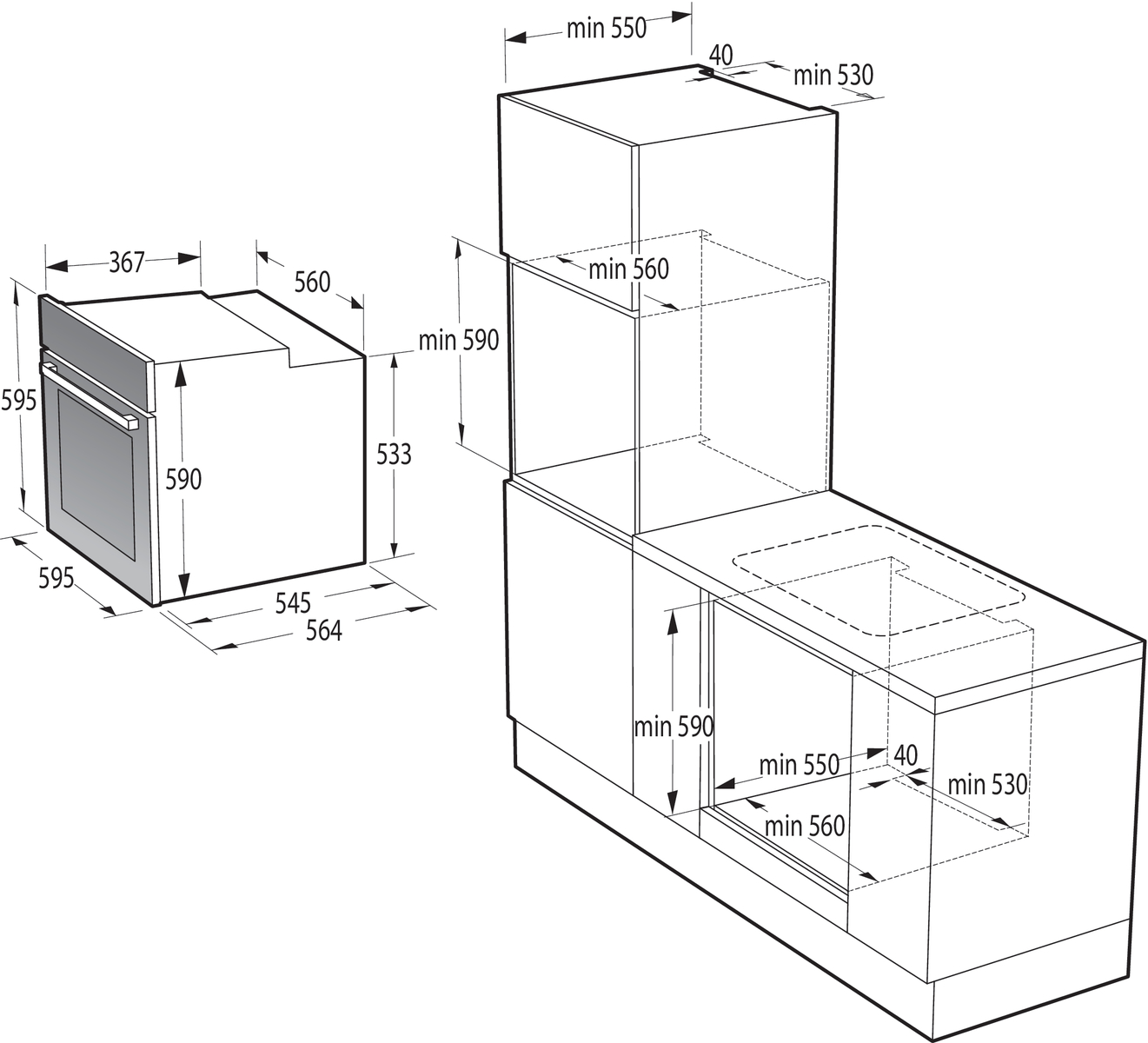 Электрический духовой шкаф gorenje bo6737e02bg обзор