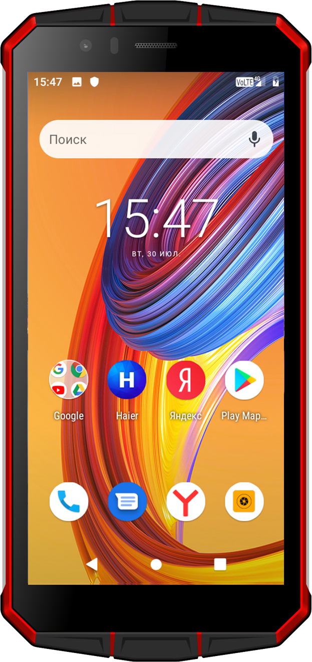 Haier T1 Black Red купить в интернет-магазине Премьер Техно в  Санкт-Петербурге. Цена, фото, характеристики, доставка