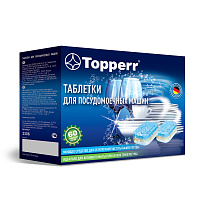 TOPPERR 3306 Таблетки для ПММ всех типов "10 в 1", 60 шт х 20 гр.