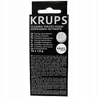 KRUPS Средство для удаления накипи и кофейных масел XS3000, 10шт