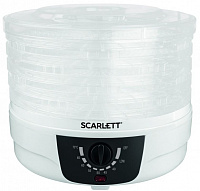 Сушилка для овощей и фруктов Scarlett SC-FD421004 5под, белый
