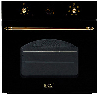 Встраиваемый электрический духовой шкаф RICCI REO-630 BL