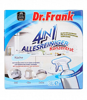 Dr. Frank Концентрированное чистящее средство для всех видов поверхностей Allesreiniger 4 in 1, 3л