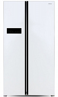 Холодильник SIDE-BY-SIDE Ginzzu NFK-605 White