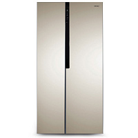 Холодильник SIDE-BY-SIDE Ginzzu NFK-440 gold