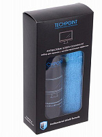 TechPoint Набор TECHPOINT арт. 5101 Antibacterial screen cleaning kit, 200 ml spray + microfibre 35x35.