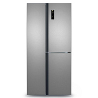Холодильник SIDE-BY-SIDE Ginzzu NFK-445 Steel