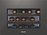 Встраиваемый винный шкаф MIELE KWT6112iG grgr