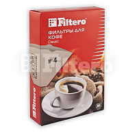 FILTERO фильтры для кофе, №4/80, коричневые