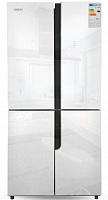 Холодильник SIDE-BY-SIDE Ginzzu NFK-500 белый